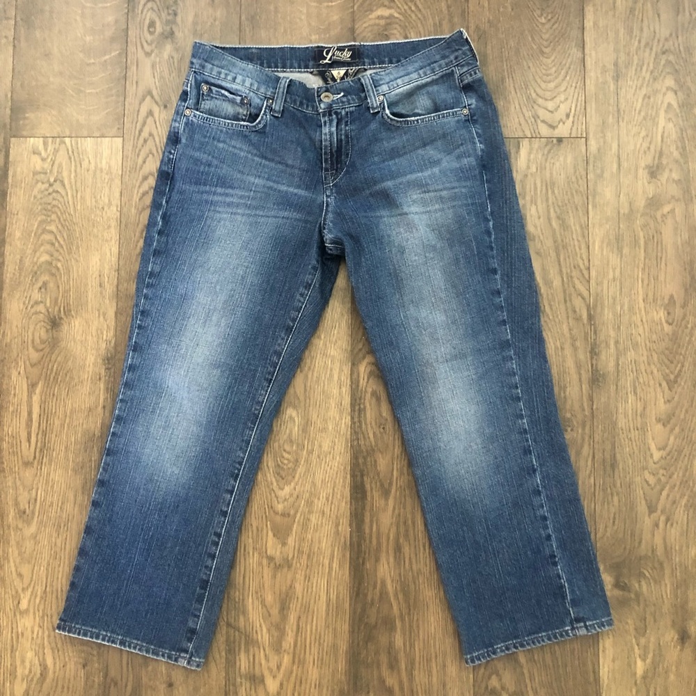 LUCKY BRAND “Classic Rider Crop” women’s jeans